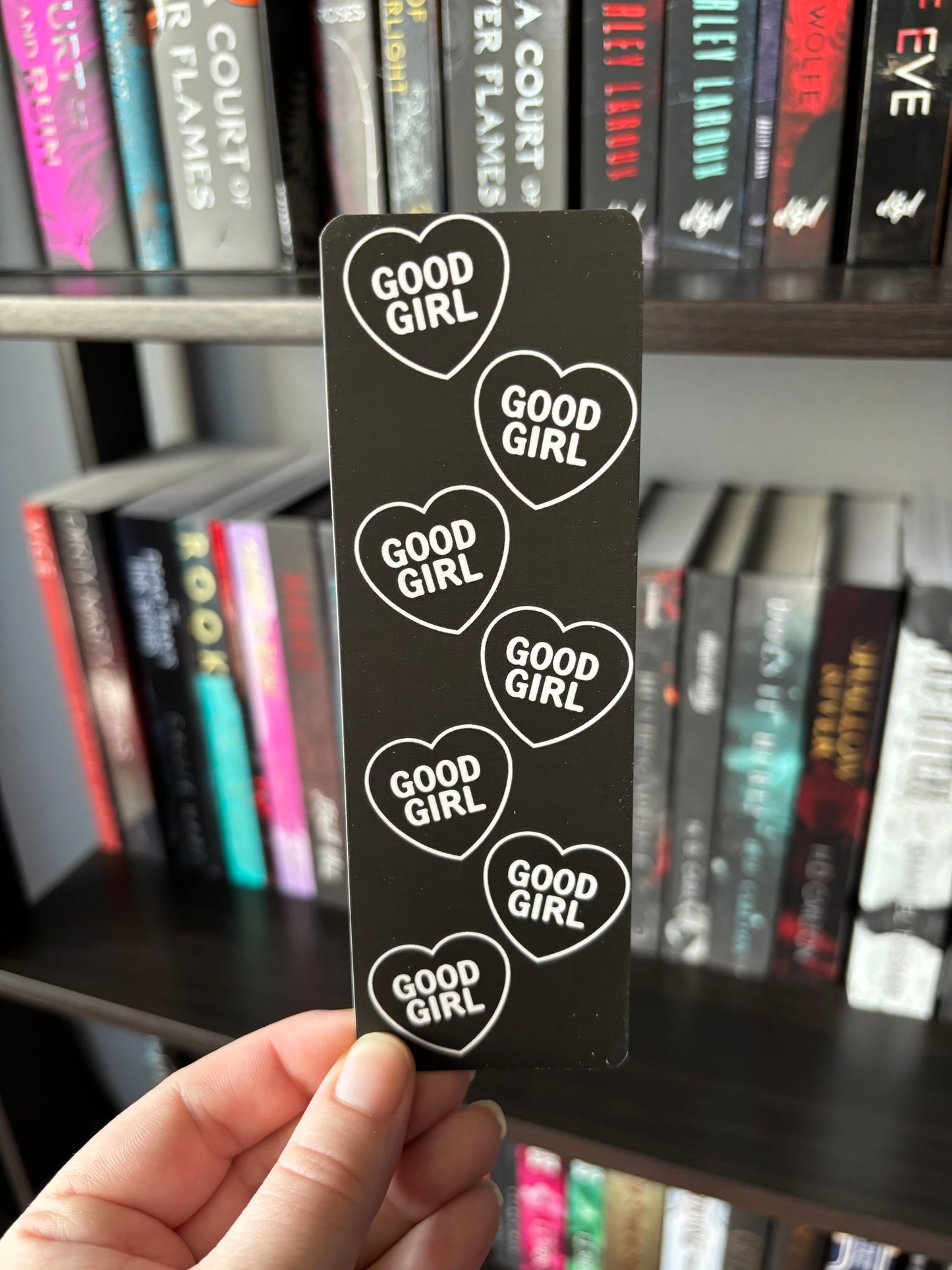 Good Girl Hearts BOOKMARK