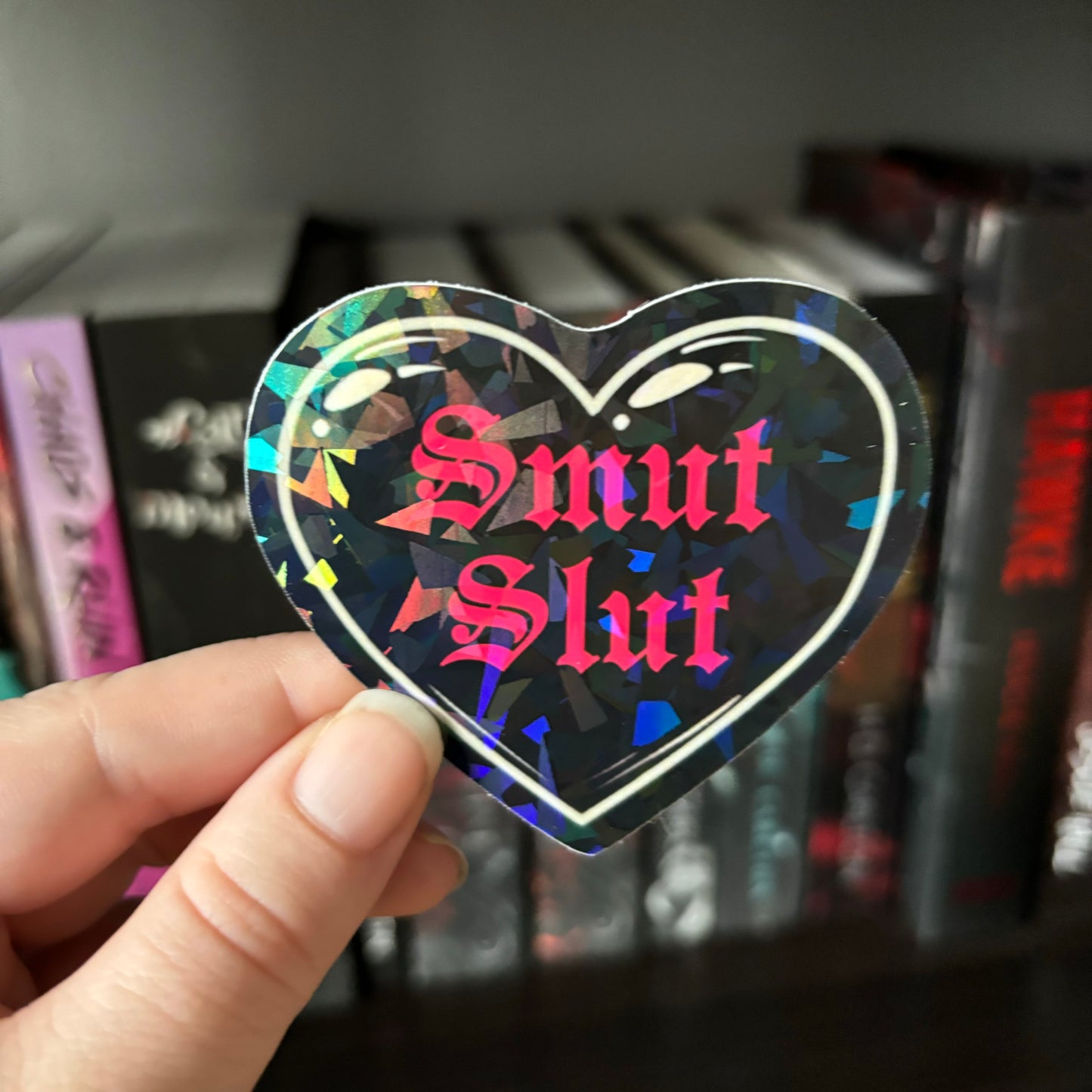 Smut Slut Heart STICKER