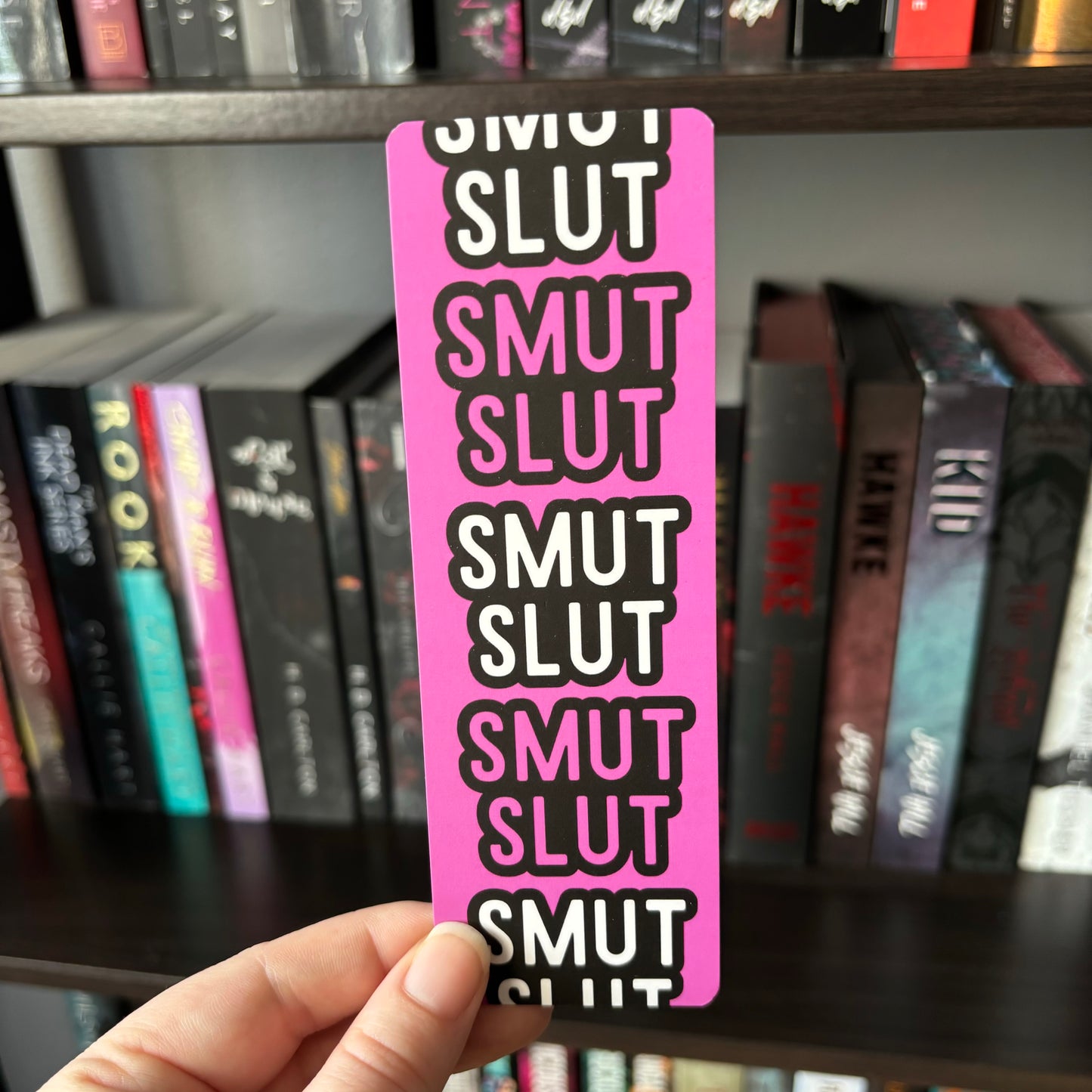 Smut Slut Pink - BOOKMARK