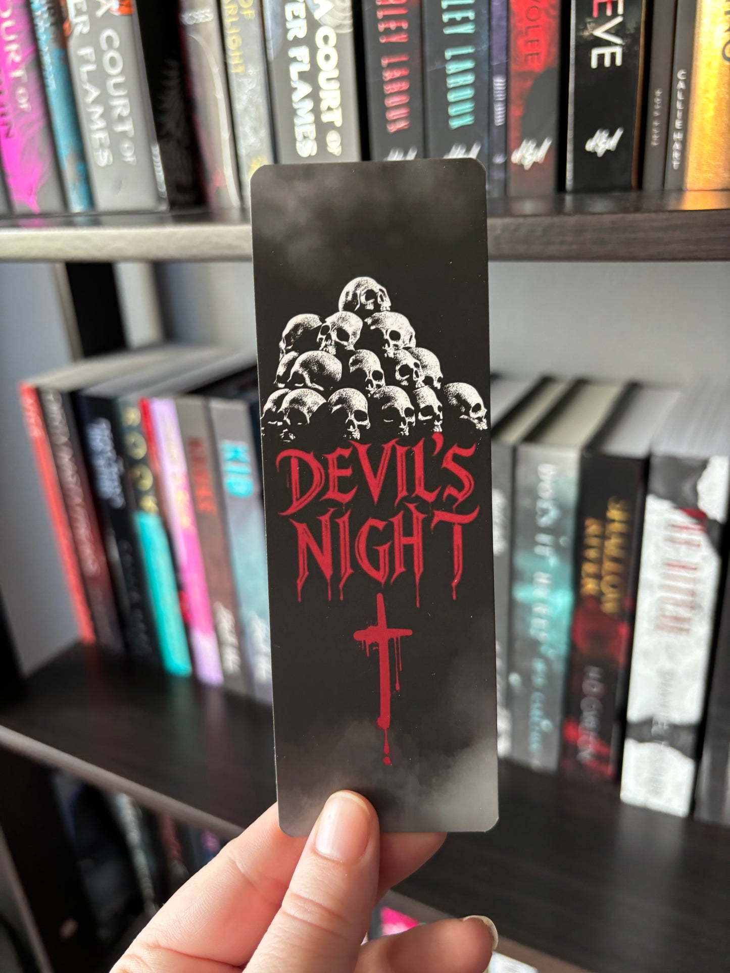 Devil’s Night Cross BOOMARK