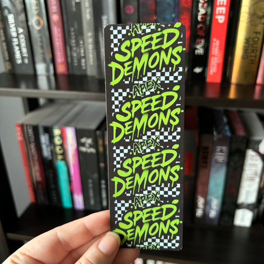 Speed Demons Racing BOOKMARK