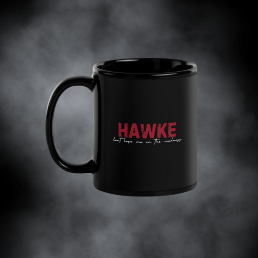 Hawke - Black Glossy Mug