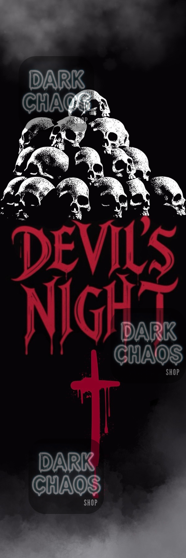 Devil’s Night Cross BOOMARK