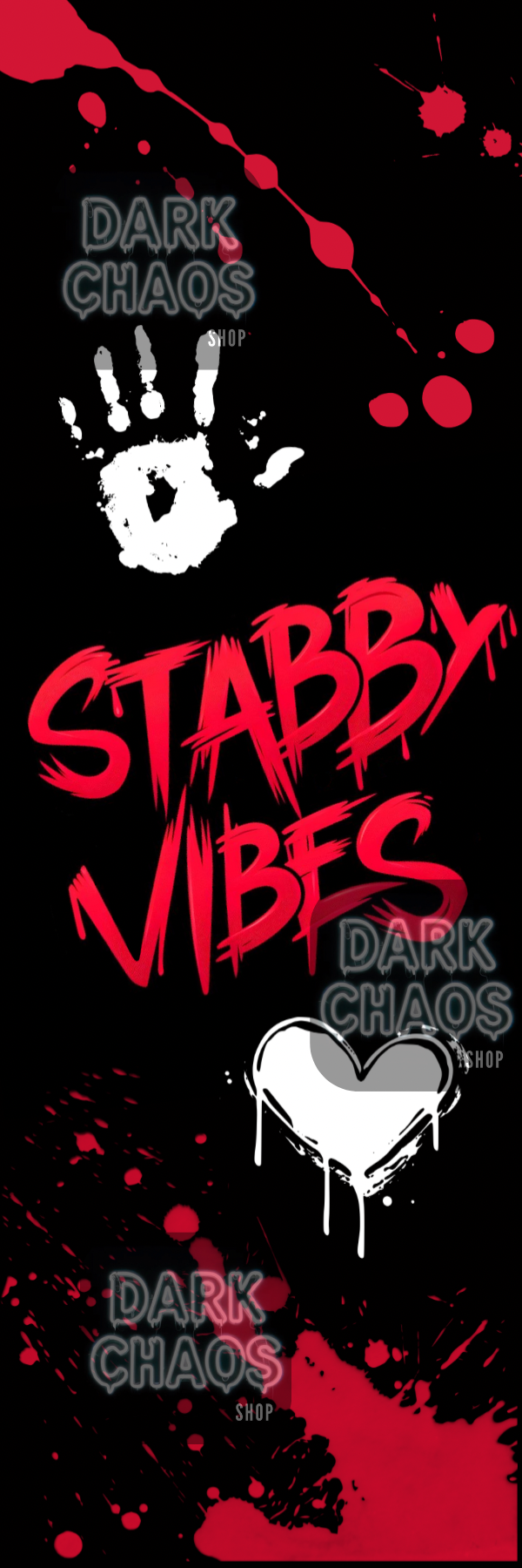 Stabby Vibes BOOKMARK