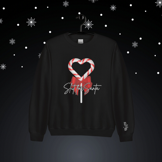 Slut For Santa - Crewneck Sweatshirt