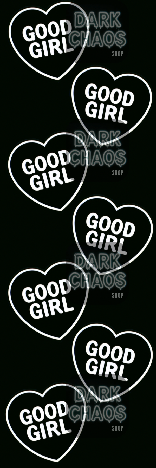 Good Girl Hearts BOOKMARK