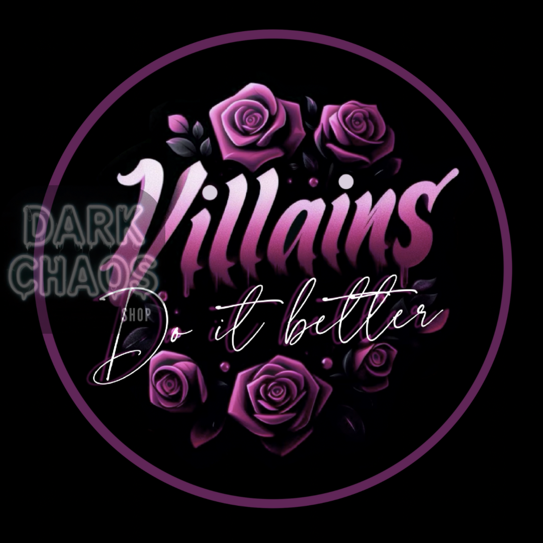 Villains Pink STICKER