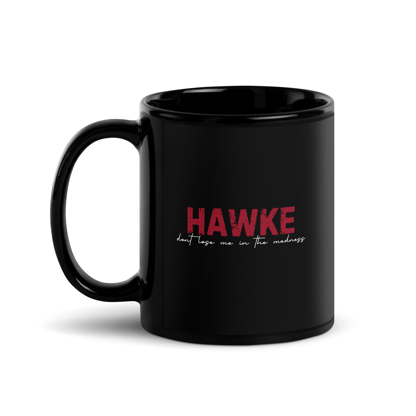 Hawke - Black Glossy Mug