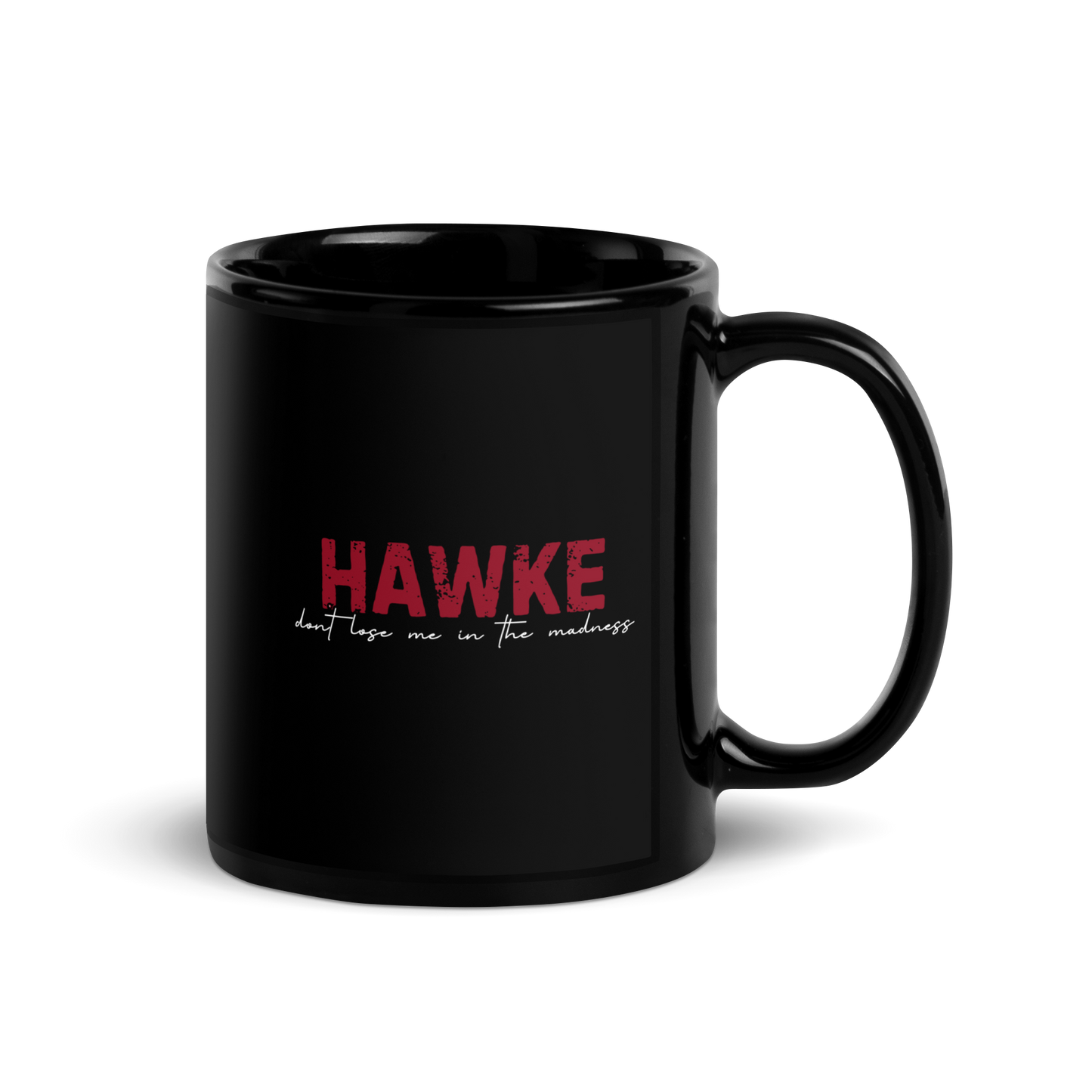 Hawke - Black Glossy Mug