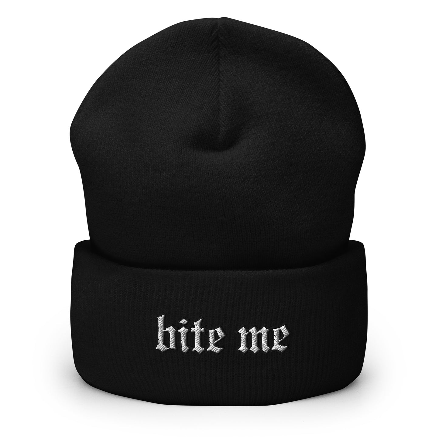 Bite Me - Cuffed Beanie